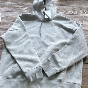 Nike Gray Sweatshirt Hoodie Casual Fit